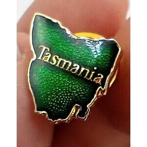 Vintage Tasmania Pin Tasmanian Travel Souvenir Collector Pin, Lapel Pin Tie Tack